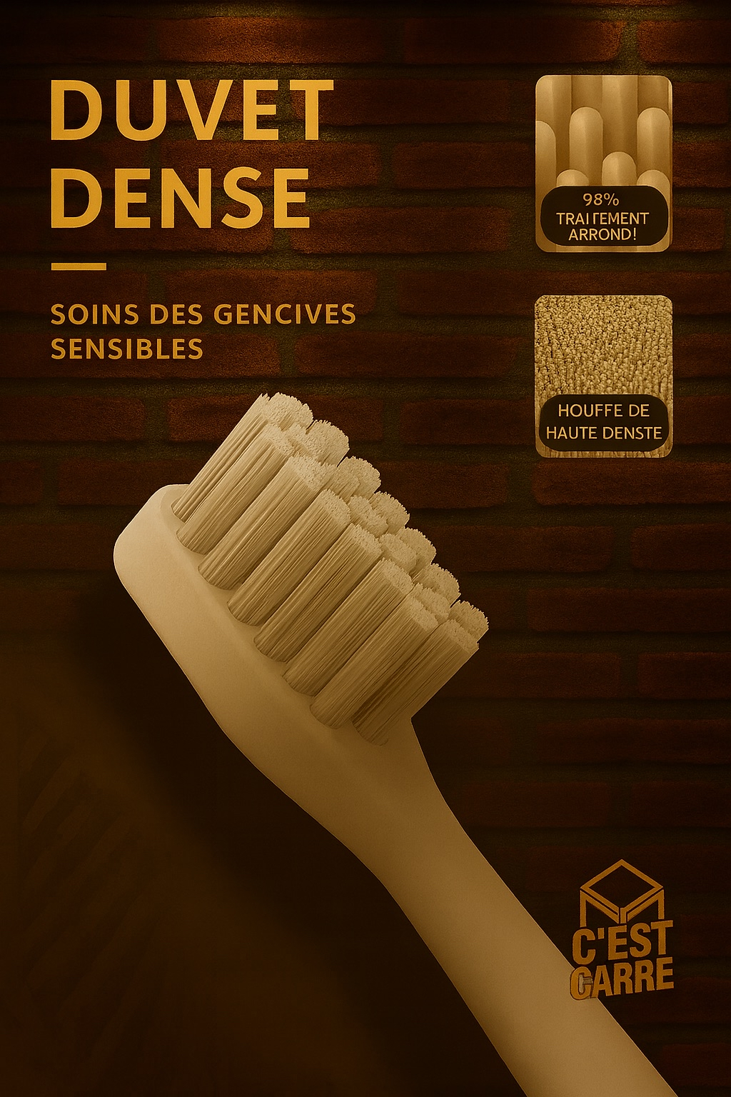 Brosse à Dents Électrique Premium – 5 Modes | Étanche IPX7