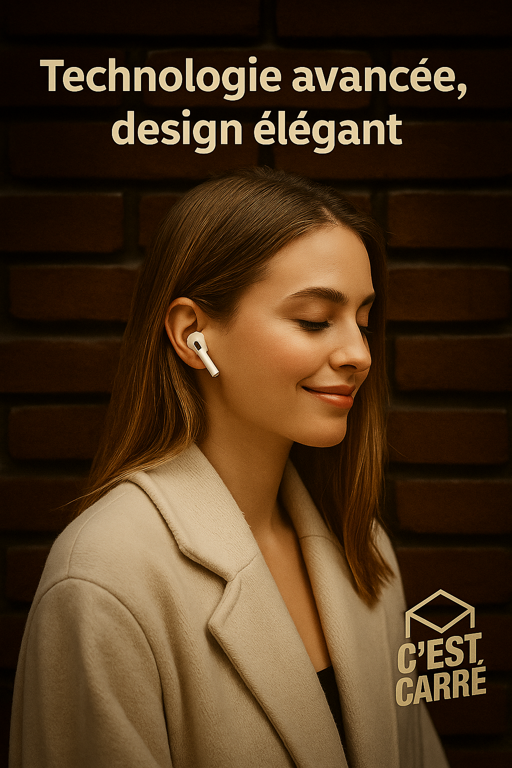 Écouteurs Bluetooth sans fil – Pack Étui & Dragonne Inclus