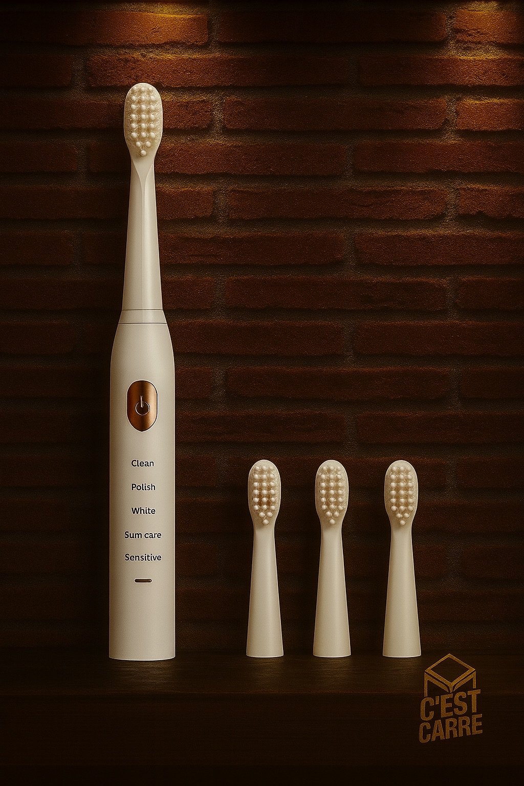 Brosse à Dents Électrique Premium – 5 Modes | Étanche IPX7