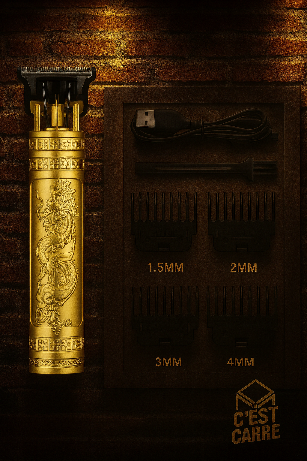 Tondeuse de Précision Professionnelle – Edition Dragon